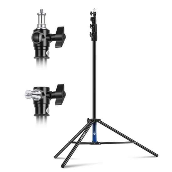 neewer 400cm  25-30-35-40mm air cushion light stand _ black